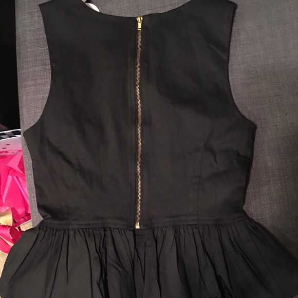 LF Paper Heart Peplum Top NWT SOLD - Picture 2 of 4